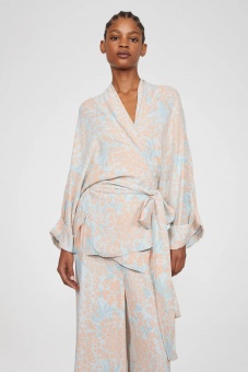Rodebjer Kimono Tennessee Twill Flower